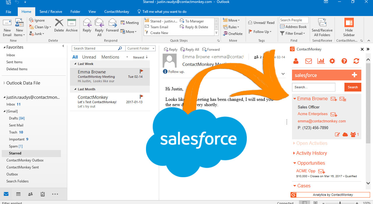 salesforce email integration